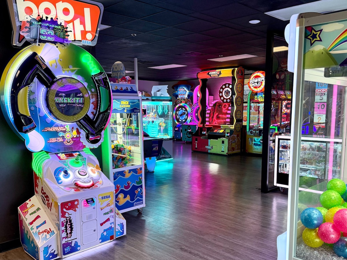 Arcade at Fun Bowl Fayette County in Fayetteville, Georgia