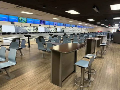 Bowling lanes at Fun Bowl Fayette County